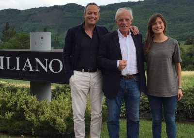 Inhaber des Ruliano Betriebes, Roh- und Parmaschinken Produzent