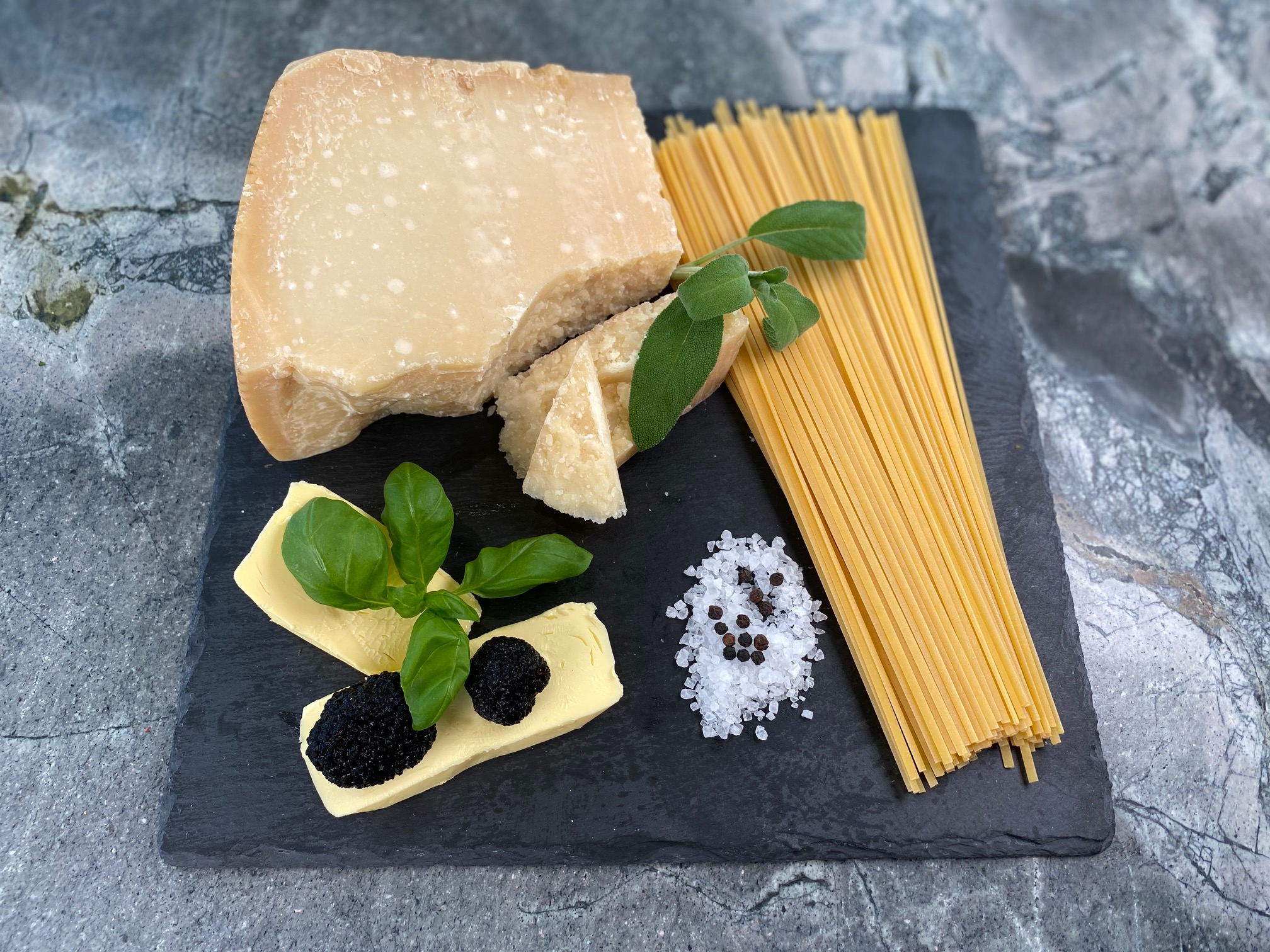 Pasta mit frischem Trüffel und Parmesan - Rezept | season delicatessen