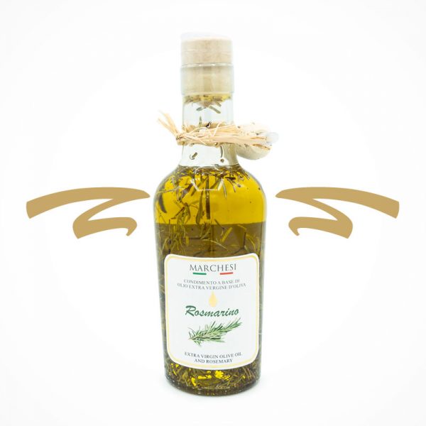 Olivenöl Extra Vergine - Rosmarin . Marchesi