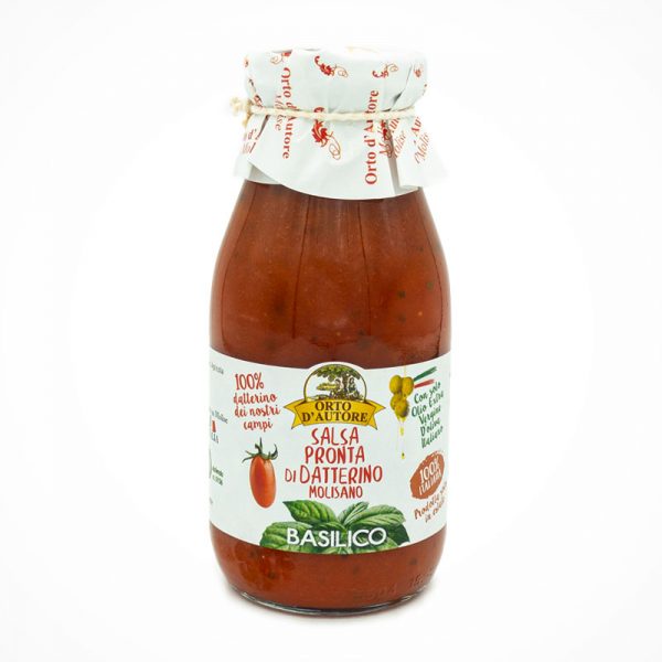 Tomatensalsa Basilikum 250g- frisch, fruchtig aus Italien ohne Zusatzstoffe