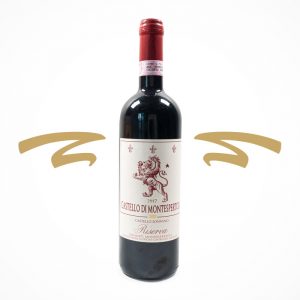 Chianti Montespertoli Riserva DOCG "Castello di Montespertoli" - 2017, ist ein intensiver, vollmundiger Rotwein aus der Toskana