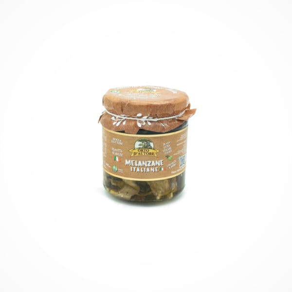 Original aus Italien - Melanzane - In Olivenöl eingelegte, gegrillte Auberginen aus Süditalien.