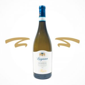 Der Lugana DOC "Oasi Mantellina" 2019 ist ein trockener Weißwein aus der Gegend südlich des Gardasees