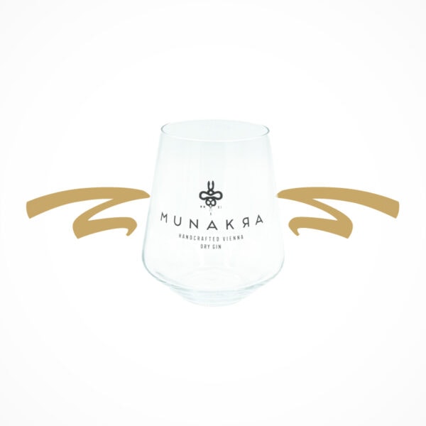 Das perfekte Munakra Gin (Tonic) Glas!? Das Glas gibt dem Gin den nötigen Raum, um die Aromavielfalt seiner Botanicals zu entfalten.