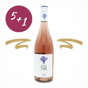 5 Flaschen bestellen, Rose Weingut Nil und eine Flasche gratis