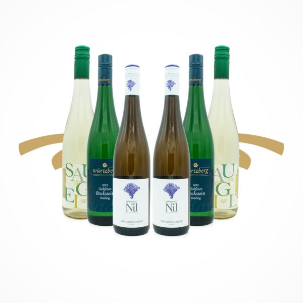 Weinpaket Deutscher Weißweine - ideal als Begleiter zum Essen oder zum Solo trinken