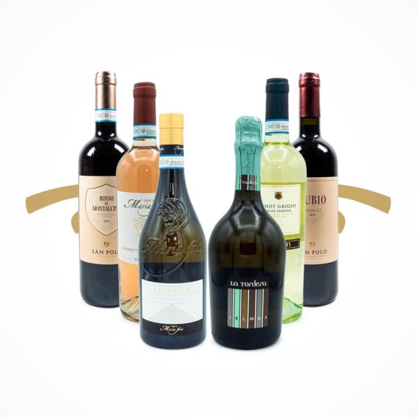 Wein aus Italien, Spumante und Klassiker - Saluti.