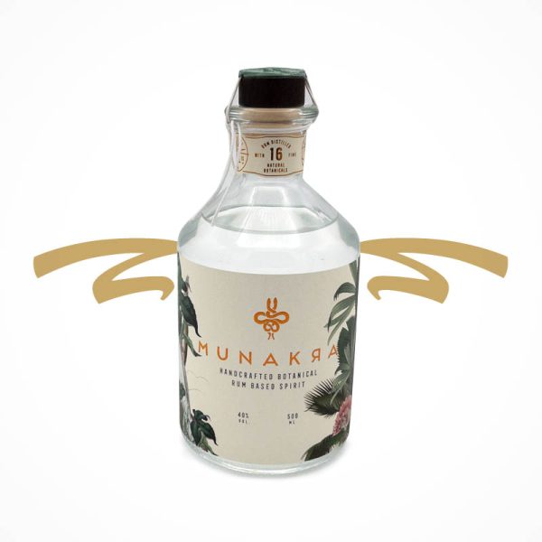 MUNAKRA Botanical White | Rum Based Spirit 0,5l