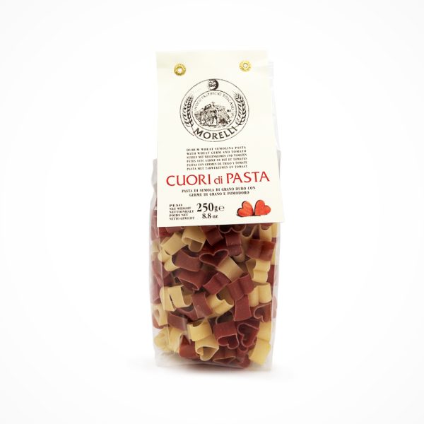 Cuori di Pasta | bunte Herznudeln aus Italien, 250g