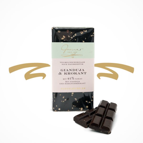 Tafelschokolade Gianduja-Krokant 100g