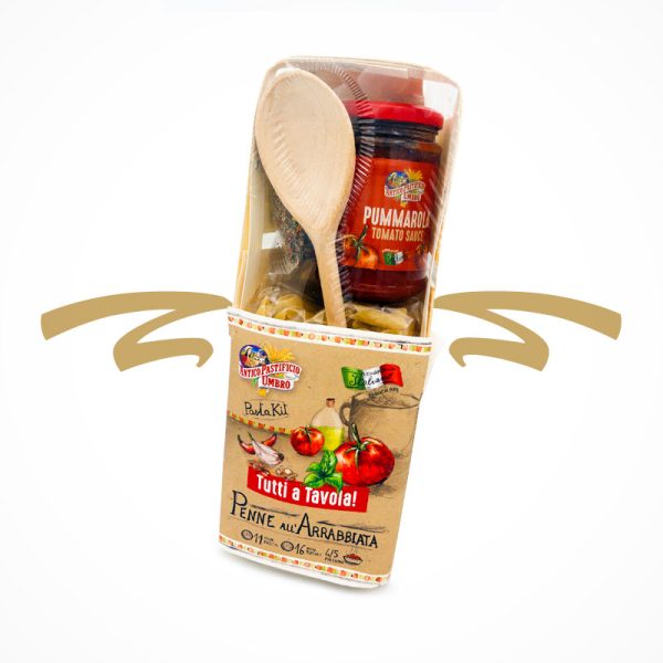 Italienisches Pasta Set Penne all Arrabbiata, schöne Geschenkidee