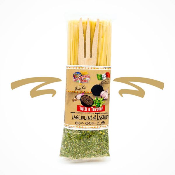 Authentisch, italienisches Pasta Set mit Trüffelgewürz